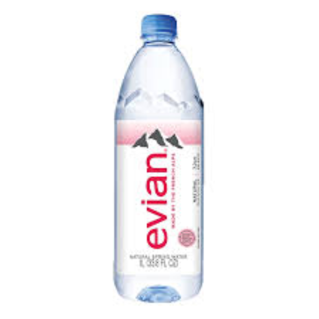 EVIAN MINERAL WATER 1LT 